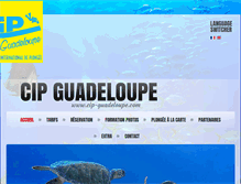 Tablet Screenshot of cip-guadeloupe.com